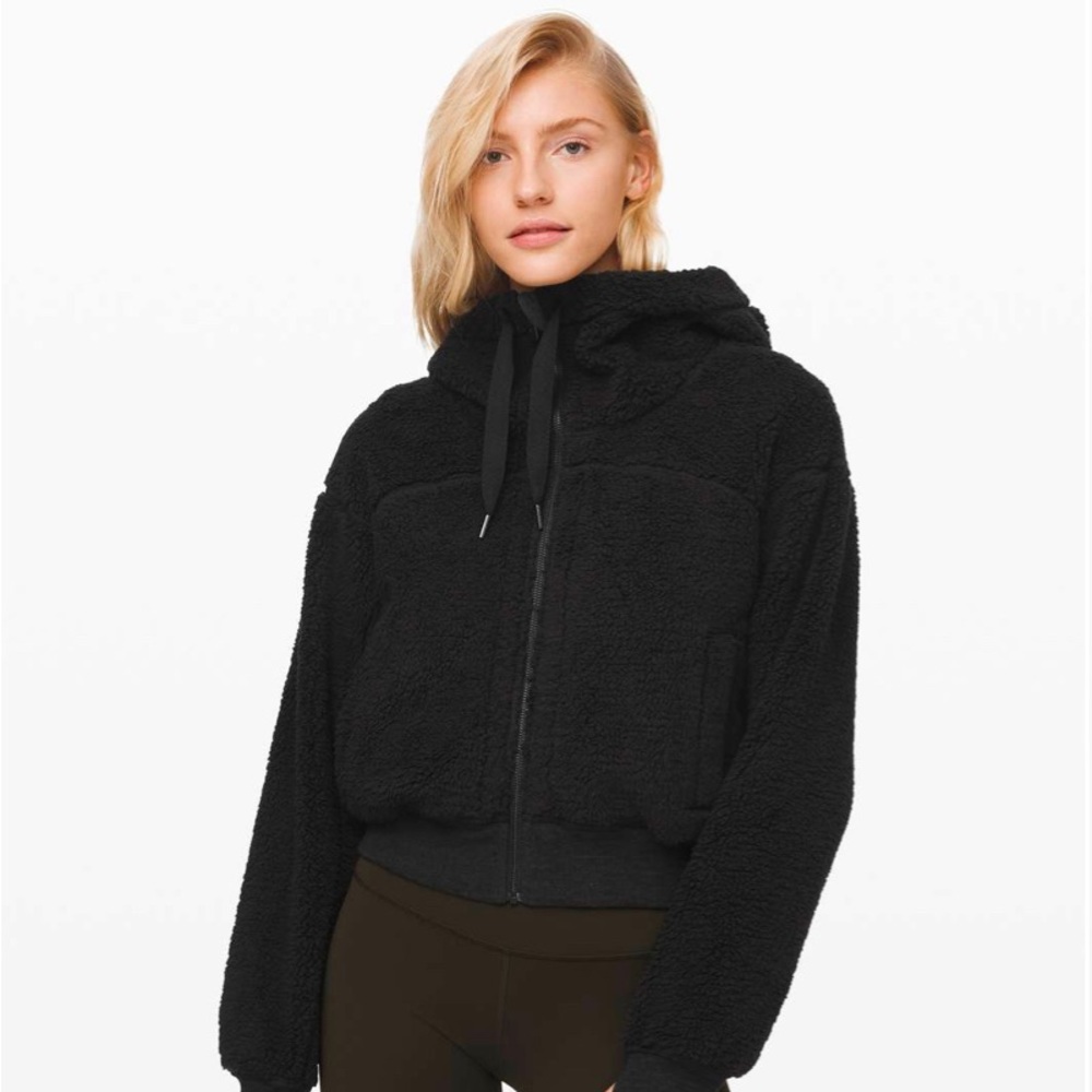 Lululemon Short and Sweet Reversible Sherpa Jacket